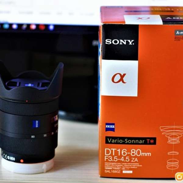 Sony DT16-80mm f/3.5-5.6 ZA (A mount Zeiss 鏡) A65 A77 系列合用