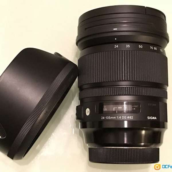 Sigma 24-105mm f4 OS防震 ART Lens, Canon EF mount (有保養)