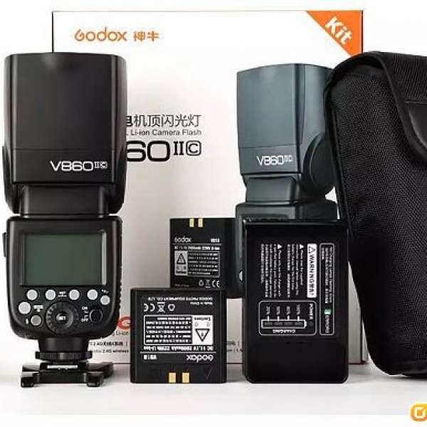 95% new 神牛 V860II for canon