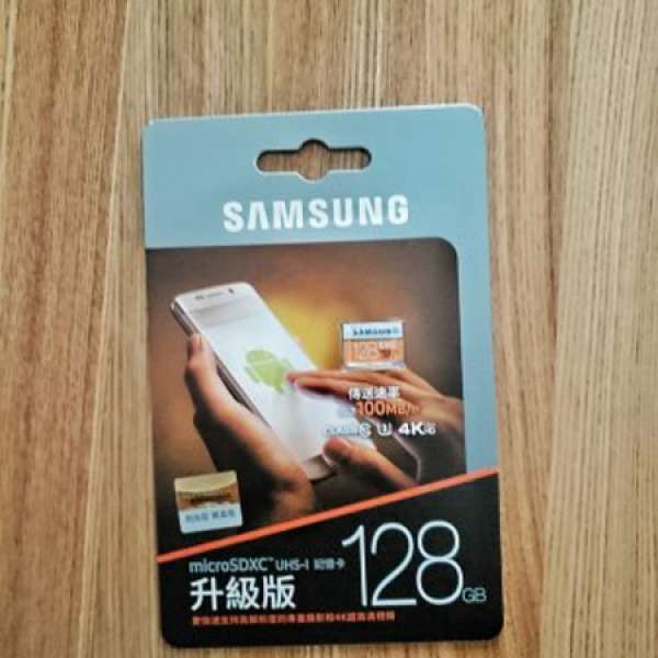 Samsung EVO 128GB microSD TF UHS-1 快卡 記憶卡 4K UHD not sandisk