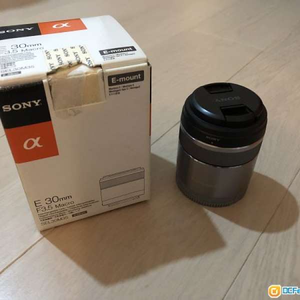 Sony E-Mount SEL30M35 30mm 3.5 macro