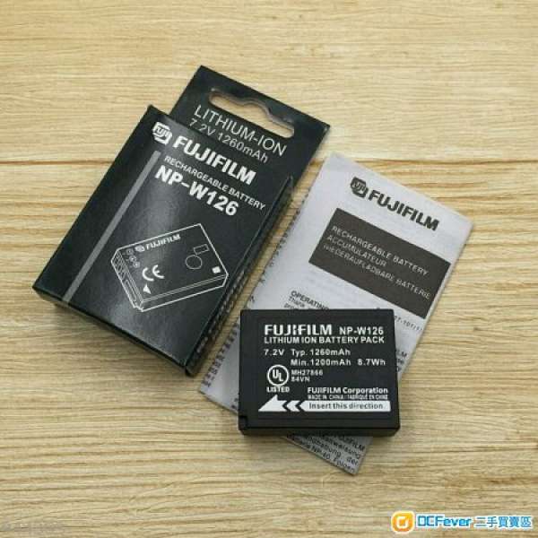 Fujifilm NP-W126 Li-ion Battery Pack