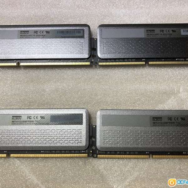 Klevv ddr3 2133mhz 8GB x2 1600mhz 8GB x2