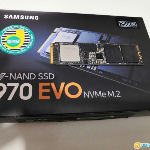 Samsung 970 EVO MVMe M.2 250G SSD