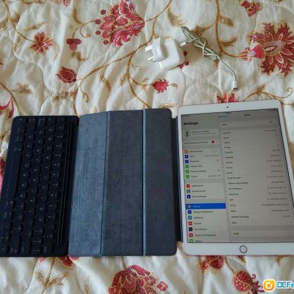 Apple iPad Pro 10.5 WIFI 4G 512GB 頂配 粉紅色 連smart keyboard 保養