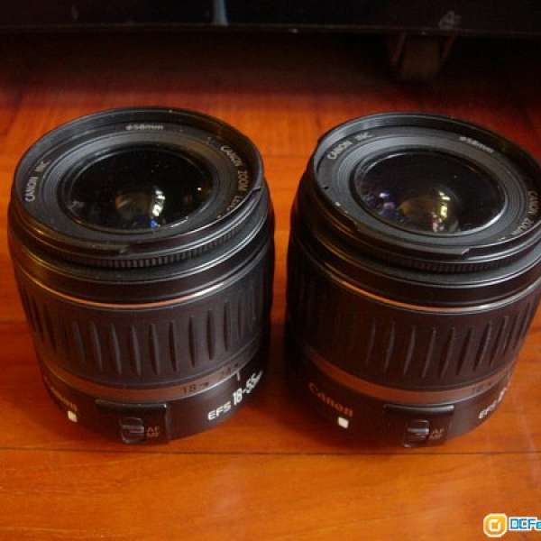 ( 壞 ) Canon EF-S 18-55  兩支鏡