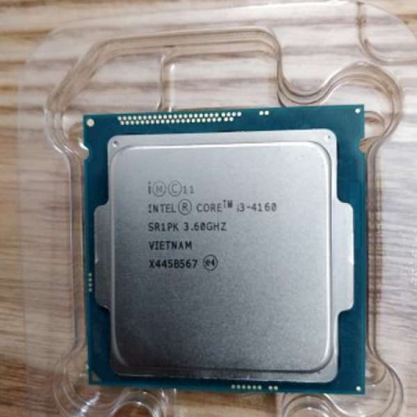 Intel i3 4160 Haswell LGA 1150 Socket CPU w/fan