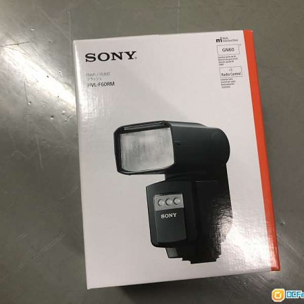 sony 索尼 Sony HVL-F60RM 最新旗艦閃光燈 99%new