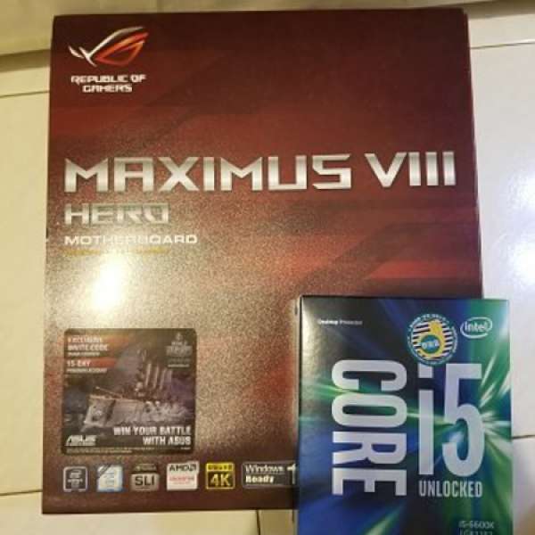 asus m8h連6600k