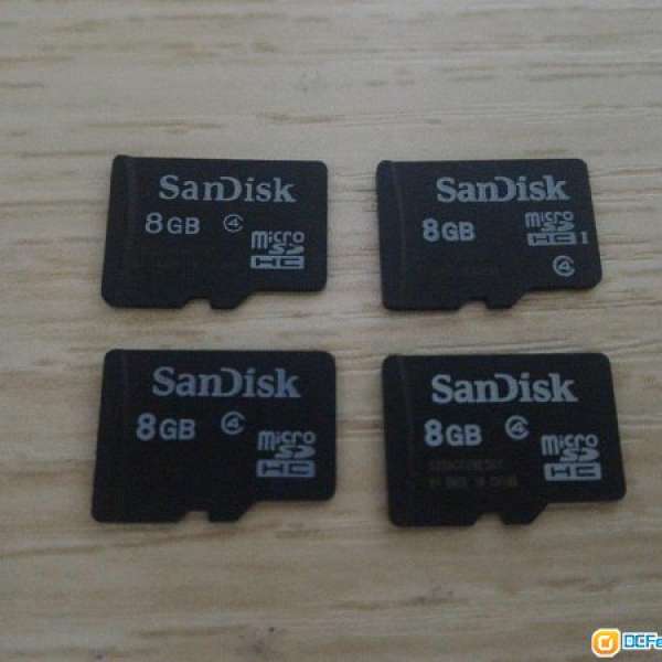 ScanDisk Micro SD 共6 張