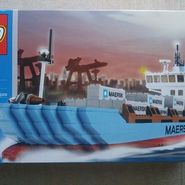 全新絕版馬士基船Lego#10152