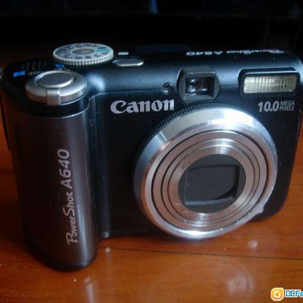 Canon Powershot A640  數碼相機  ( 可反 mon / 用 AA 電  )