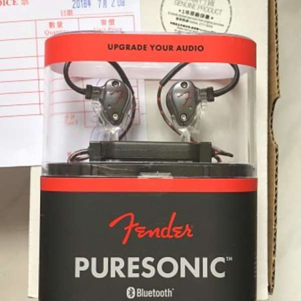 Fender PureSonic Premium Wireless Earbuds 藍牙耳機