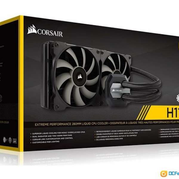 Corsair H115i 一體式CPU水冷散熱