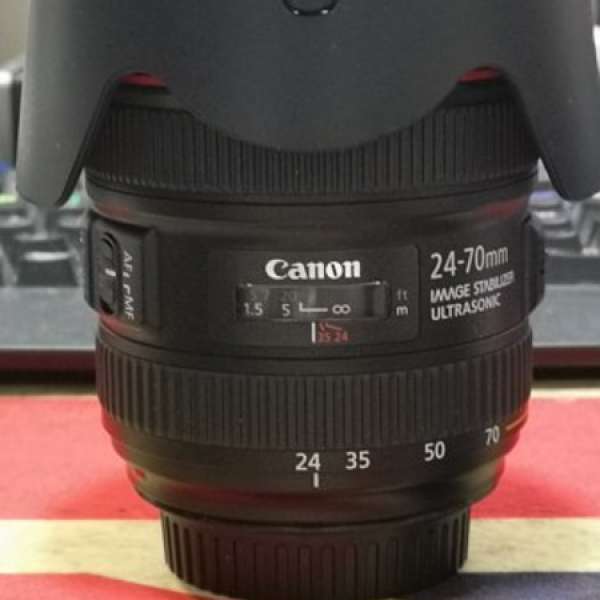 99% New Canon EF 24-70mm f/4L IS USM (6D ii Kit 鏡 , 只用一次 )