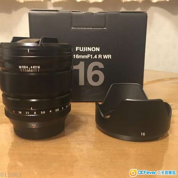 行貨 Fujifilm XF 16mm f1.4 R WR