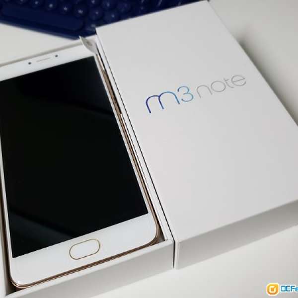 Meizu m3 Note (Gold) (rooted), 3GB/32GB, 4G LTE, 99% New