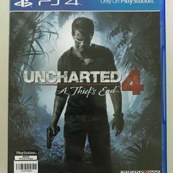 PS4 Uncharted 4: A Thief's End 原裝行貨正版 中英文