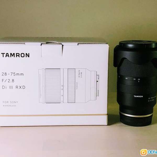 Sony Tamron 28-75mm F2.8 Di III RXD (Model A036)