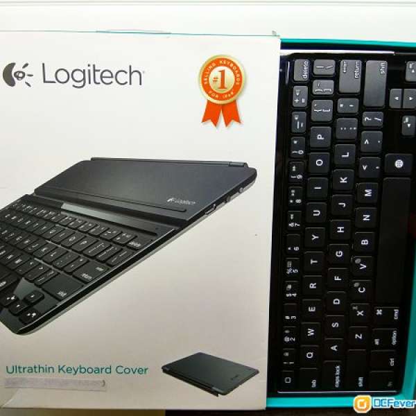 Logitech Ultrathin Keyboard Cover i5 for iPad Air藍牙鍵盤 九成新