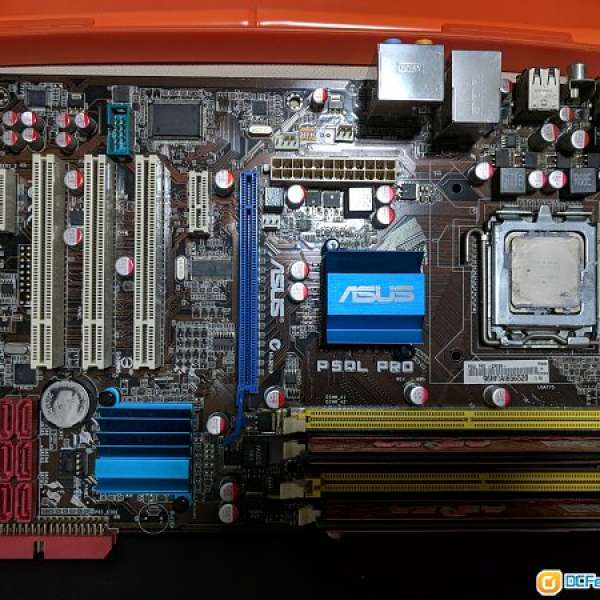 一代機皇 Core2 Quad Q8400 / 4GB DDR2 / 華碩ASUS P5QL PRO