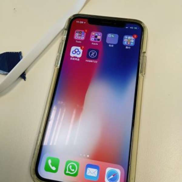 Iphone X 256gb 白色 90% new
