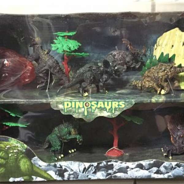 全新 恐龍 dinosaur 玩具 一盒 和散賣