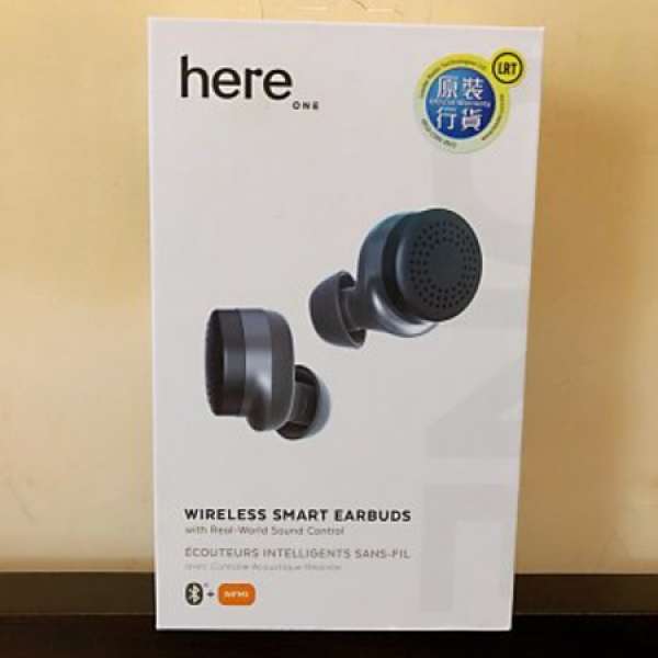 here ONE 抗噪音高智能藍牙+NFMI動鐵耳機 wireless smart earbuds (比airpods更聰明...