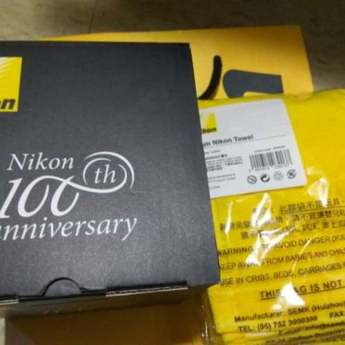 Nikon 100th Anniversary 紀念杯 Mug 毛巾