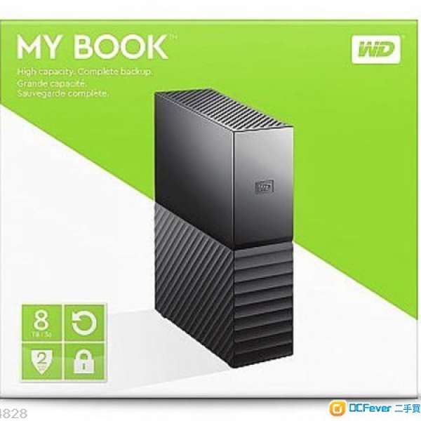 全新 WD 8TB My Book Desktop External Hard Drive - USB 3.0