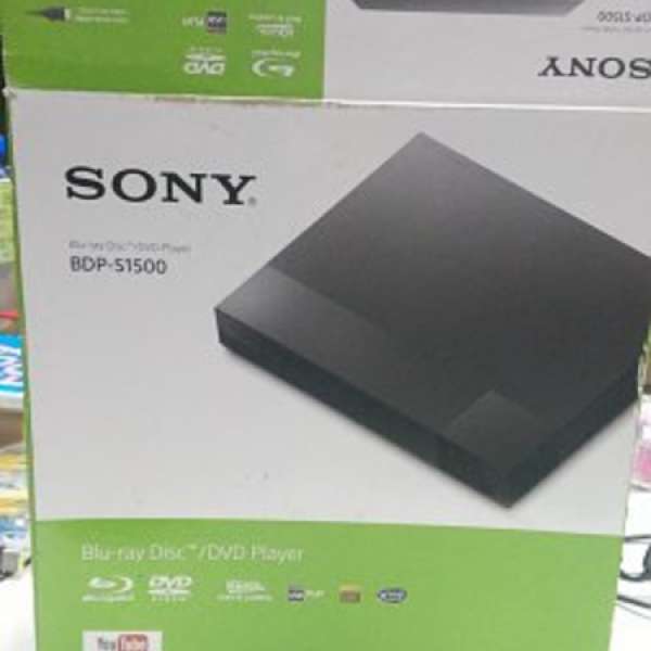Sony BDP-S1500 Blu-ray/DVD機