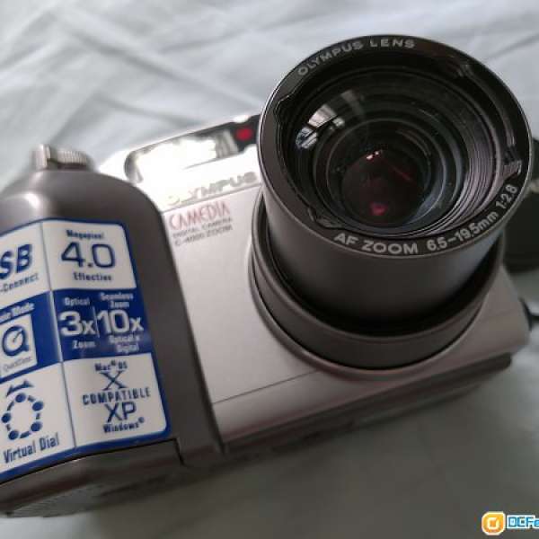 絕版 Olympus Camedia Digital camera c-4000 zoom 恆定F2.8  128MB