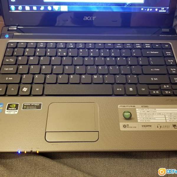 售 超新Acer14寸手提電腦型号4750G i3~2310m 6gb内存500gb硬碟獨顯gt520文書睇片一...