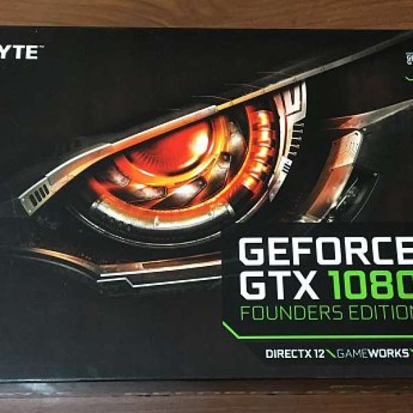 Gigabyte GeForce® GTX 1080 Ti Founders Edition 公板 (行貨有單有盒有保養)