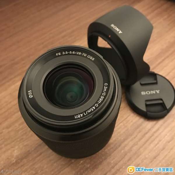 行貨有保養 Sony FE 28-70mm f3.5-5.6 OSS SEL2870 (a7II a7III Kit lens)