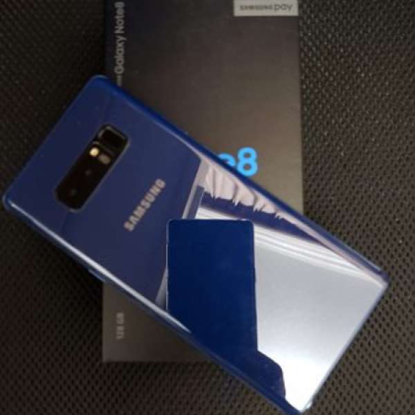 Samsung Galaxy Note 8 *128GB  香港行貨藍色 超九成新