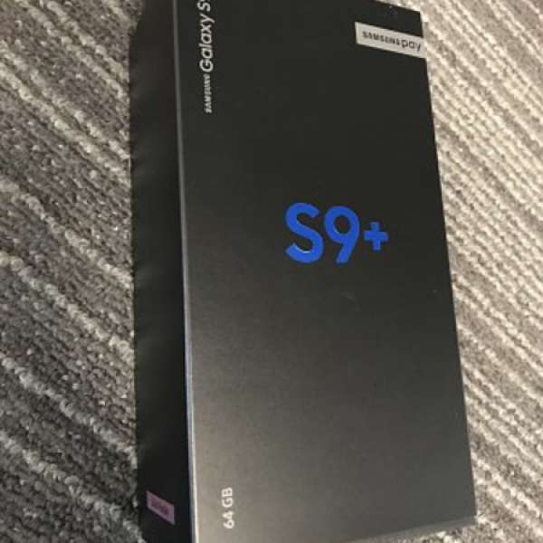 全新未開Samsung S9+ 64GB 紫色