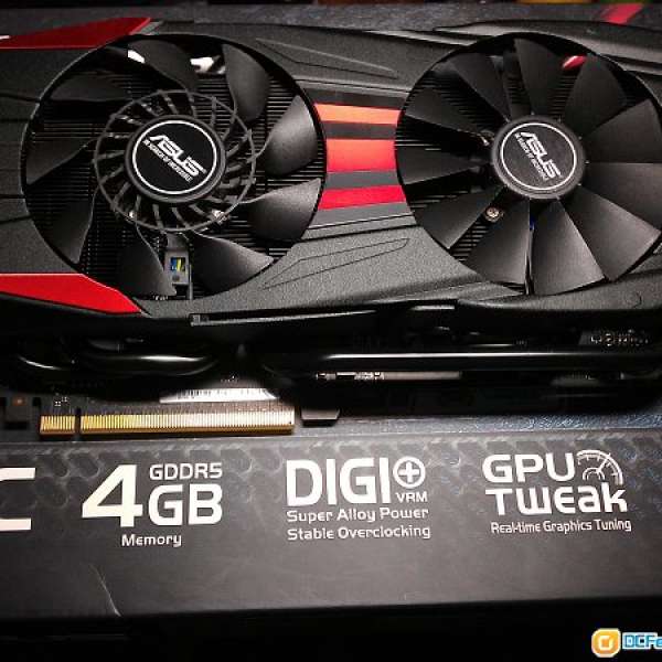 ASUS GTX970-DC2OC-4GD5-BLACK EDITION 有盒有單有行保