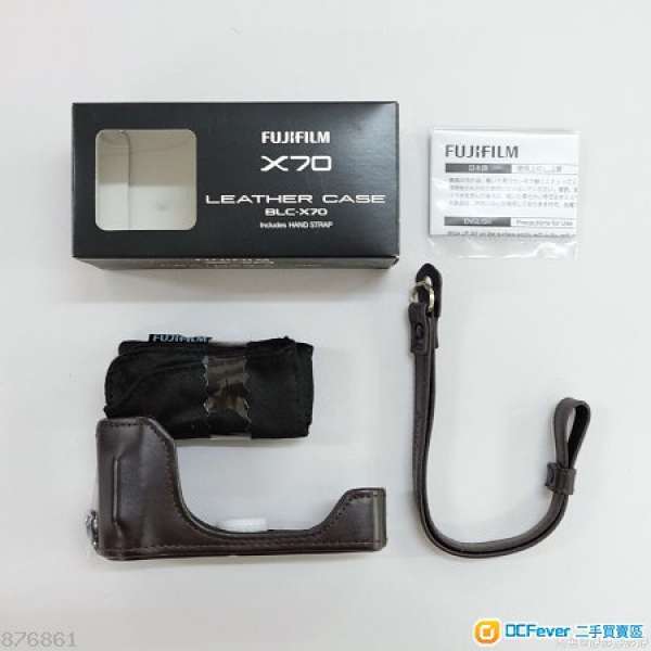 全新Fujifilm X70  原廠BLC-X70 皮套