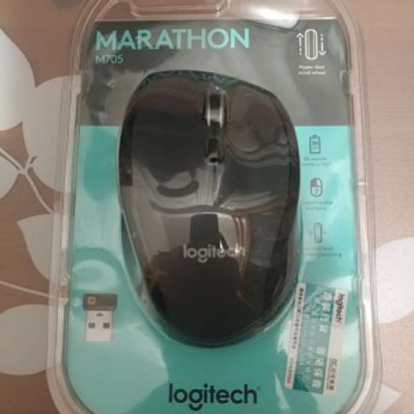 New in Box Logitech Marathon Mouse 羅技滑鼠 M705
