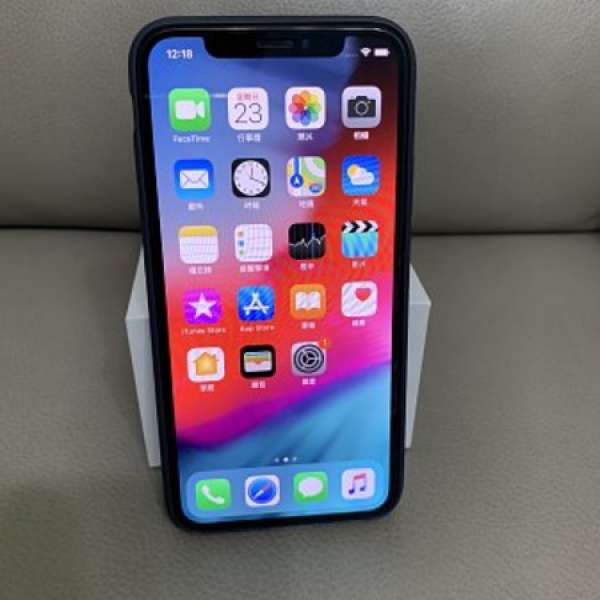 APPLE IPHONE X 256G BLACK 99%NEW 保至2018年-12月