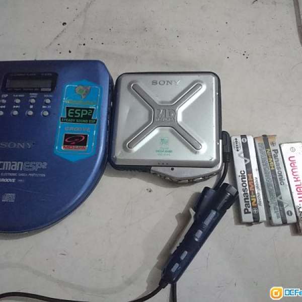 SONY MZ-E44 MD WALKMAN送壞discman