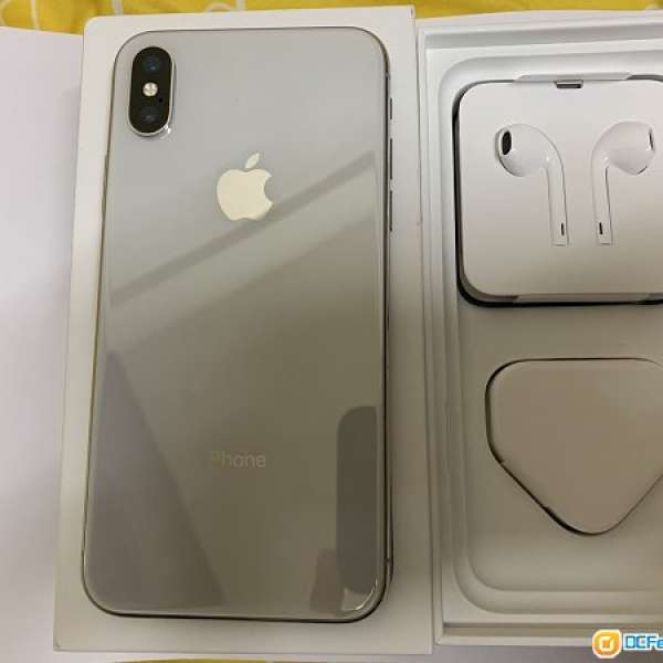 iphone x 256 GB white 白色連apple care保至Nov-2019