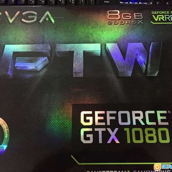 EVGA GTX 1080 FTW (歡迎1060 & 1070用家加錢換購)