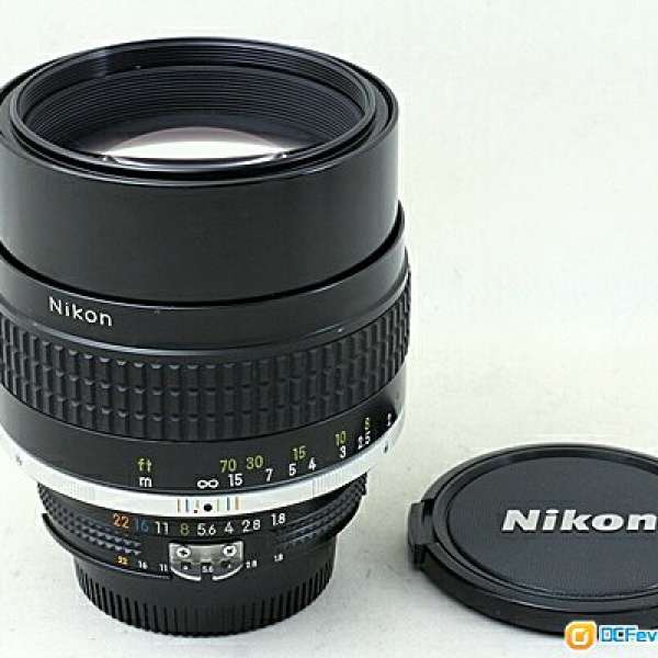 Nikon 手動對焦 105mm F1.8 人像鏡王