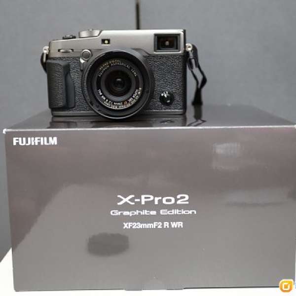 FUJIFILM X-PRO 2 GRAPHITE EDITION