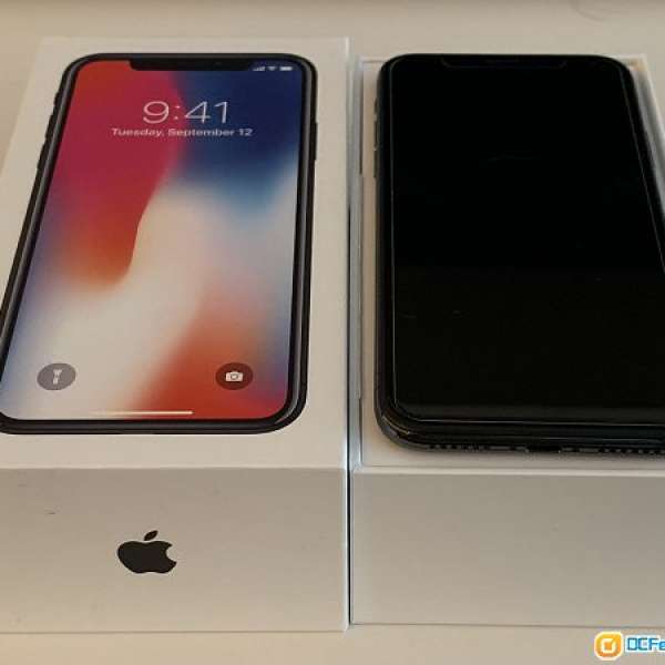 Apple iPhone x 256gb 黑色 99%新 保到2019年11月