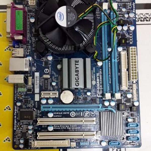 Gigabyte GA-G41MT-D3    ver 1.3   + intel  E7500