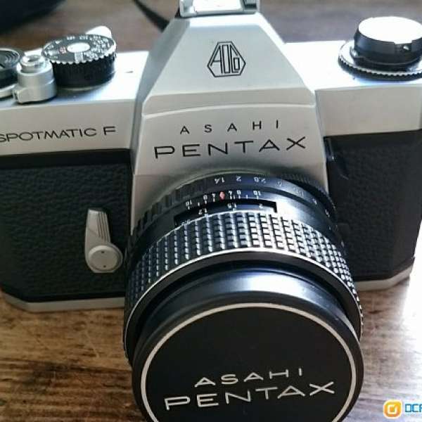 Pentax Spotmatic SP F 全機械快門菲林相機／M42 Pentax SMC Takumar 50mm f1.4 標準...