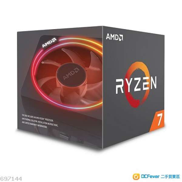 AMD RYZEN 7 2700X 美水